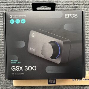 EPOS Sennheiser GSX 300 Gaming Dac - External‎ Sound Card Black *NEW SEALED*